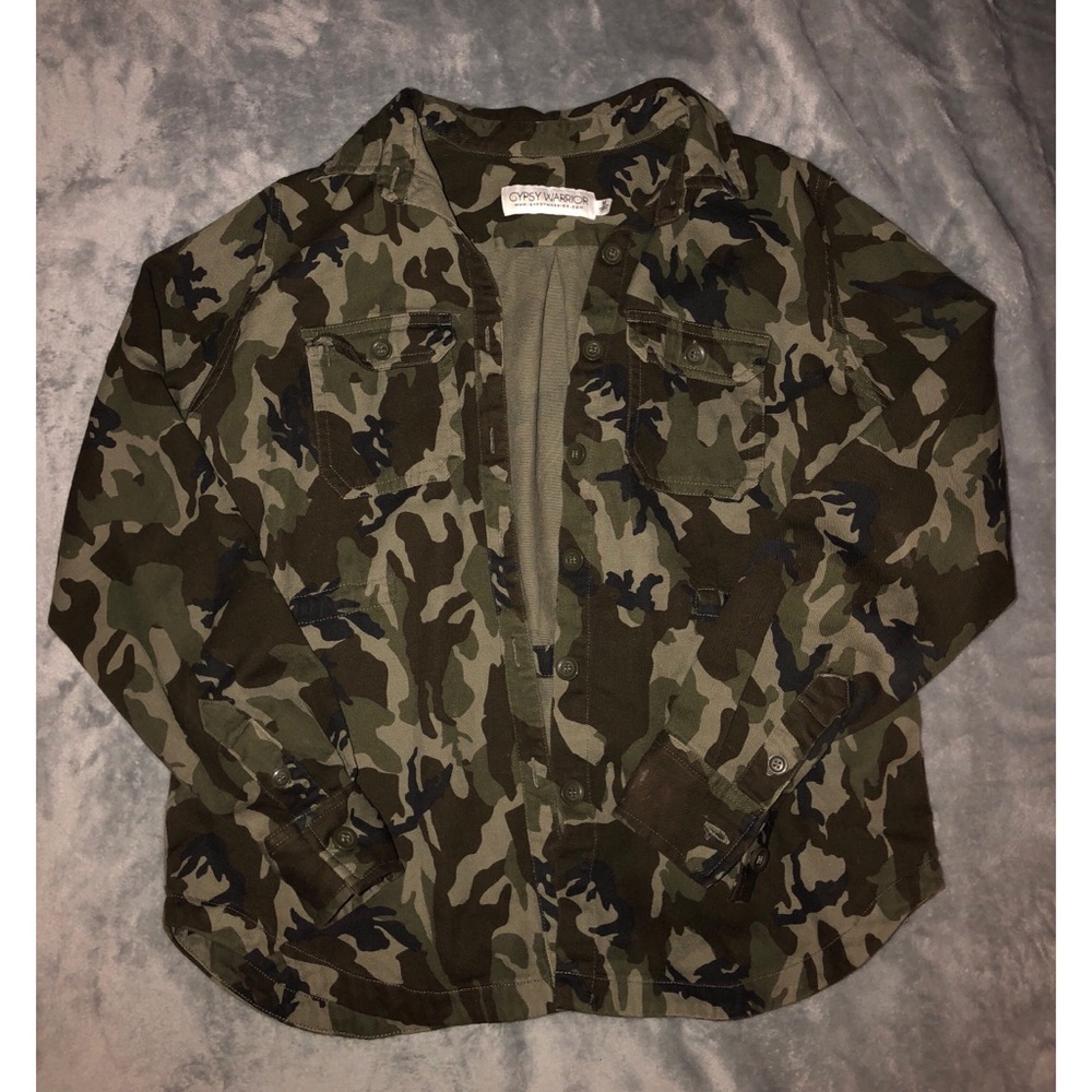 GYPSY WARRIOR CAMO JACKET SIZE M